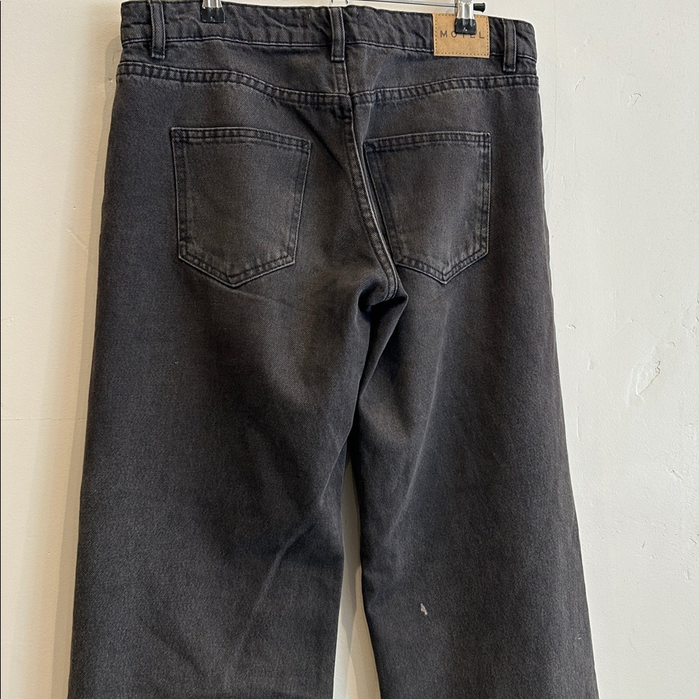 Motel Denim Wide Leg Jeans - Picture 10 of 12